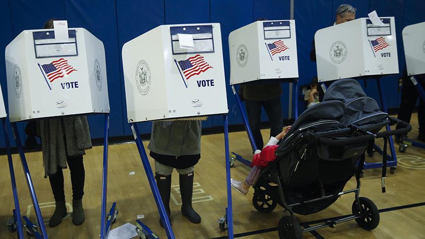 ABD'de ara seçimler için oy verme işlemi devam ediyor