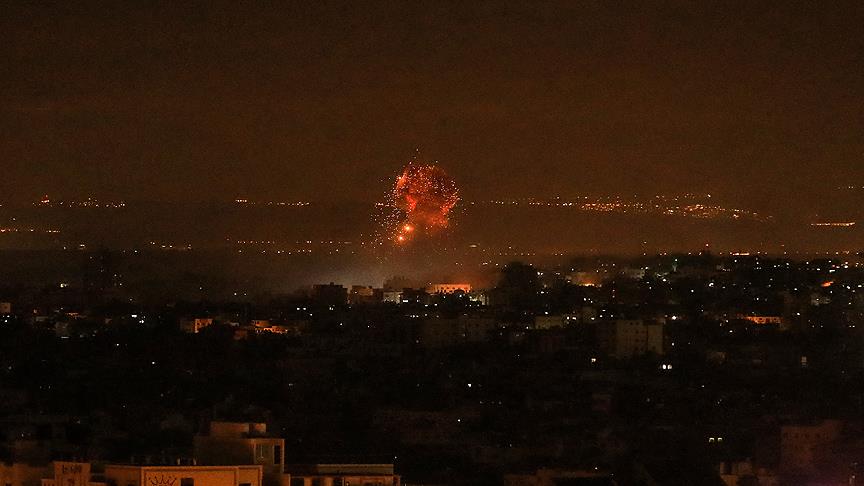 İsrail'den Gazze'ye hava saldırısı: 2 Filistinli şehit oldu