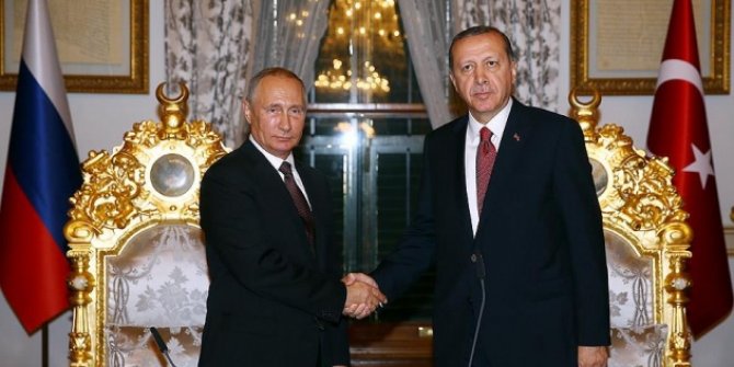 Başkan Erdoğan ve Putin Mabeyn Köşkü'nde görüştü