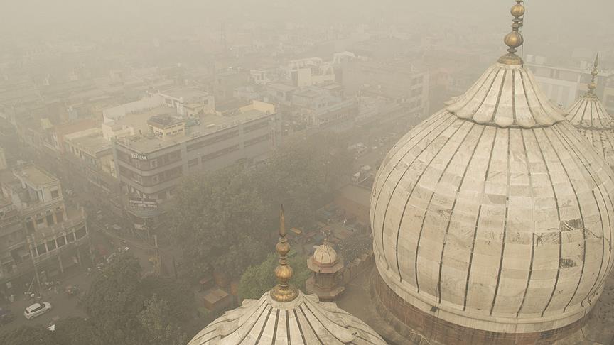 Dünyanın en kirli havası Hindistan'ın Delhi kentinde