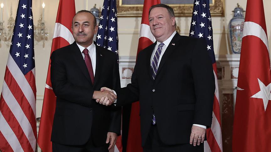 Dışişleri Bakanı Çavuşoğlu ile ABD'li mevkidaşı Pompeo görüştü
