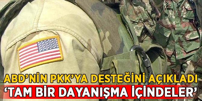 'ABD, Sincar'da PKK'ya destek veriyor'