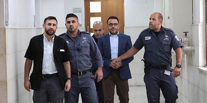 Kudüs valisi yeniden gözaltına alındı
