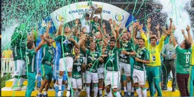 Melo'lu Palmeiras, bitime bir hafta kala şampiyonluğu garantiledi!