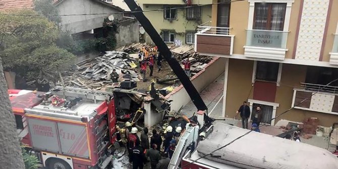 Anadolu Cumhuriyet Başsavcılığı, Sancaktepe'de helikopterin düşmesine ilişkin soruşturma başlattı!