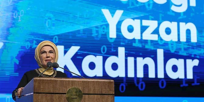 Emine Erdoğan: En büyük hedefimiz teknolojiyi tasarlayan ve üreten olmak