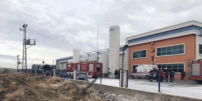 Kırıkkale'de gaz dolum tesisinde patlama! 1 ölü ve 2 yaralı