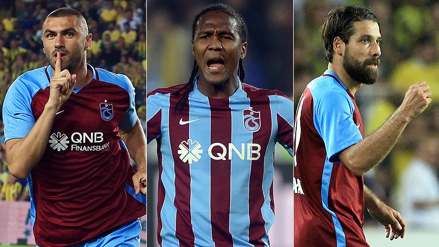Trabzonspor'un hücum oyuncuları 13 takıma bedel