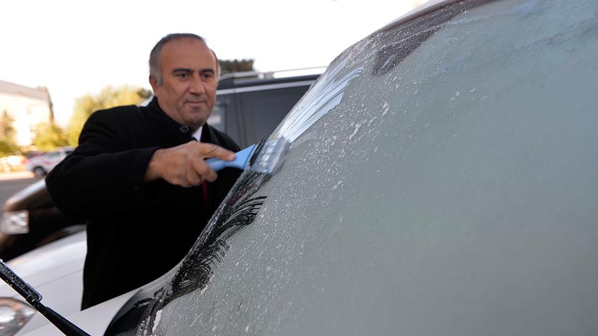 Doğu Anadolu'da hava sıcaklığı sıfırın altında