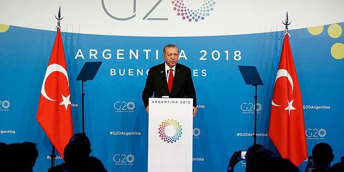 Başkan Erdoğan'ın G20 trafiği