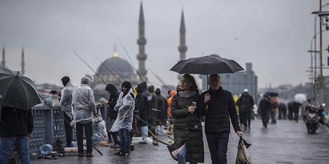Marmara'da kuvvetli yağış uyarısı!