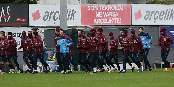 Trabzonspor, Beşiktaş maçı hazırlıklarına başladı