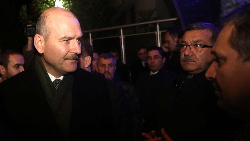 İçişleri Bakanı Soylu'dan Şehit Rize Emniyet Müdürü Verdi'nin ailesine taziye ziyareti