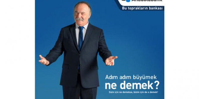 Anadolubank'ın reklam kampanyası yayında!