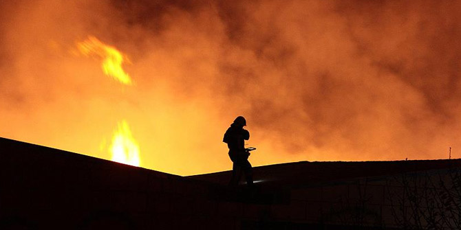 Brezilya'da yangın 600 evi kül etti