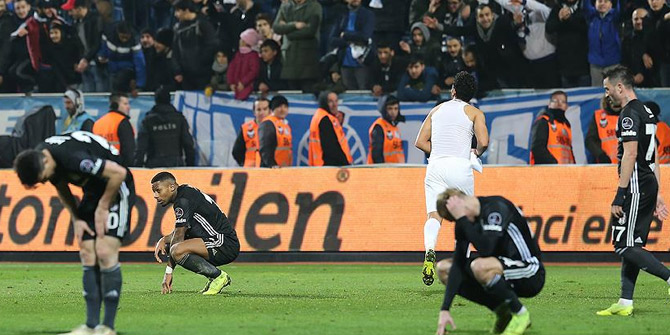 Beşiktaş ilk yarıda beklentileri karşılayamadı