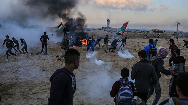 İsrail Gazze'de 5 Filistinliyi yaraladı