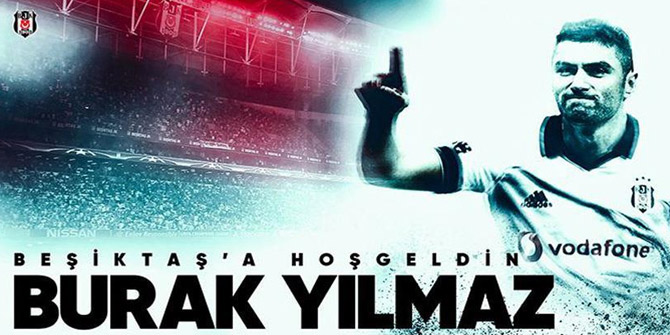 Beşiktaş'tan Burak Yılmaz mesajı