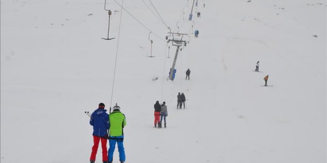 Muş'ta kayak sezonu başladı