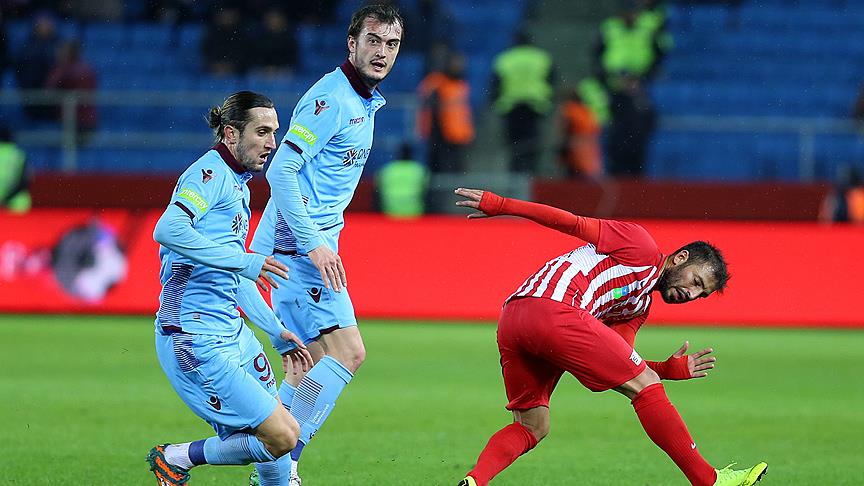Trabzonspor avantajı evinde kaptı