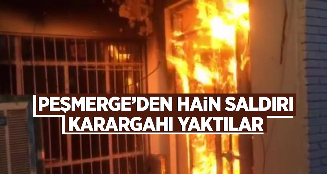 Peşmerge Türkmen Cephesi karargahını yaktı