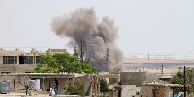 Esed rejimi İdlib'e saldırdı