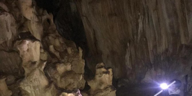 Dağlıca'da mağara bulundu!