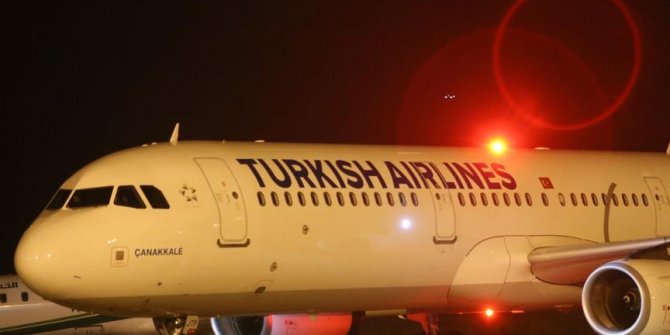 Türkiye’den Süleymaniye’ye ilk uçak seferi gerçekleşti