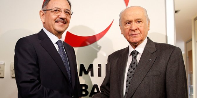 MHP Genel Başkanı Bahçeli'den Özhaseki'ye destek ziyareti