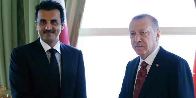 Başkan Erdoğan'dan Katar Emiri Al Sani'ye tebrik telefonu