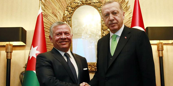 Başkan Erdoğan, Ürdün Kralı 2. Abdullah ile bir araya geldi
