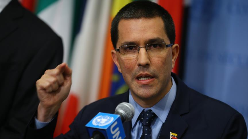 Venezuela Dışişleri Bakanı Arreaza, Mogheri'nin temsilcisini kabul etti