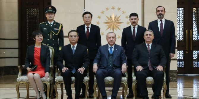 Cumhurbaşkanı Erdoğan, İtalya, Macaristan ve Çin büyükelçilerini kabul etti