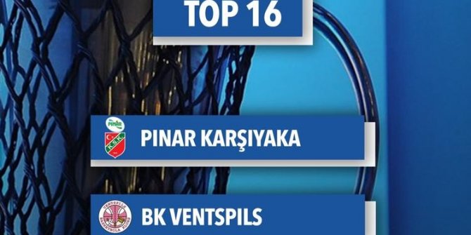 Pınar Karşıyaka, FIBA Avrupa Kupası'nda Ventspils ile eşleşti!