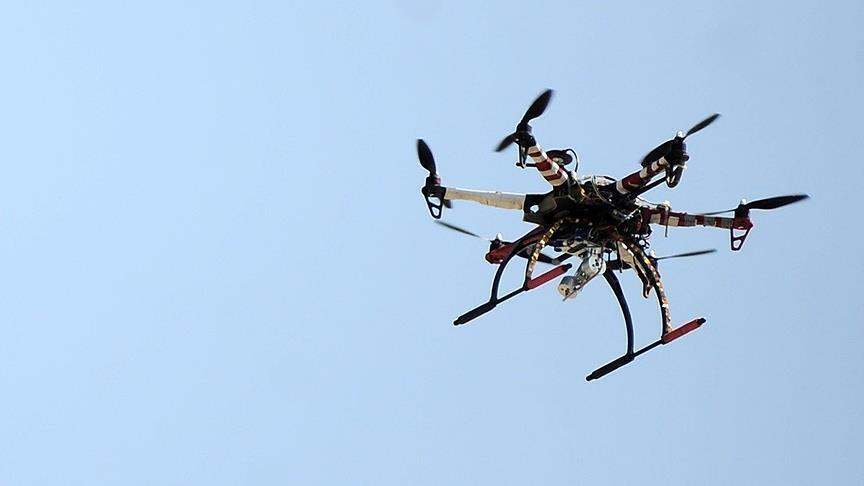 Silvan'da izinsiz uçurulan 'drone' düşürüldü
