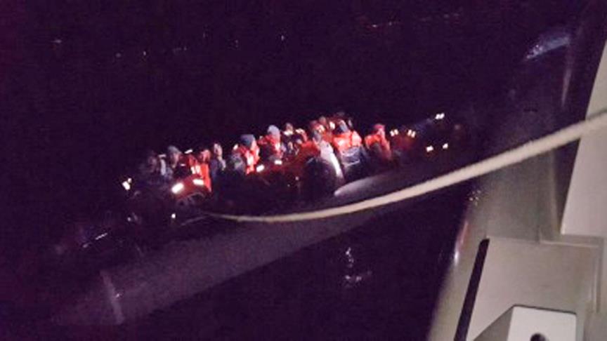 Çanakkale'de 62 düzensiz göçmen yakalandı
