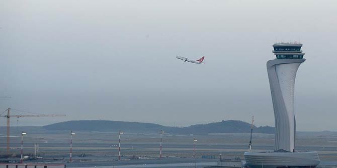 İstanbul Havalimanı'ndan 232 bin 818 kişi uçtu