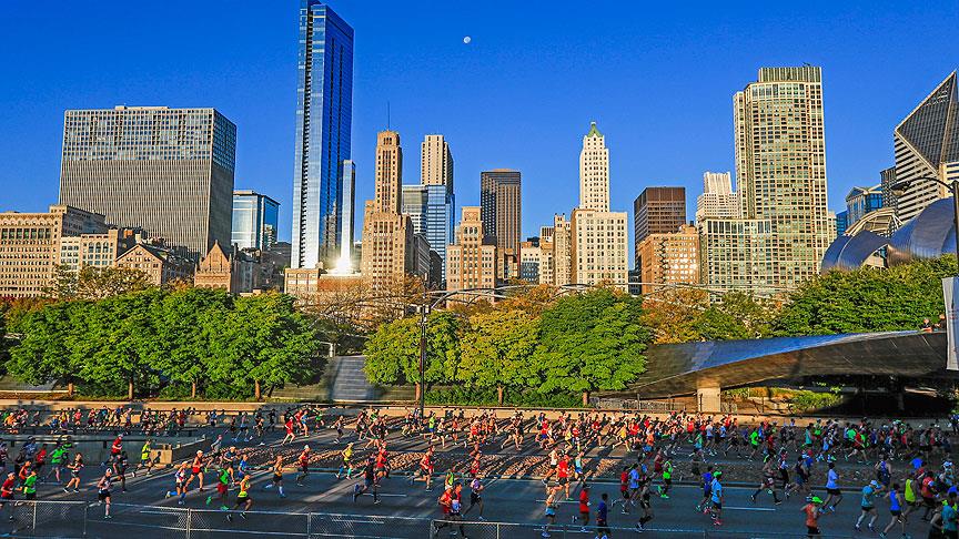 Chicago Maratonu koşuldu