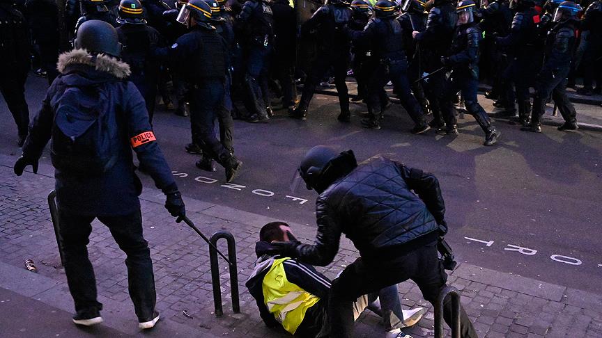 Fransa'da polis şiddetine 140 adli soruşturma