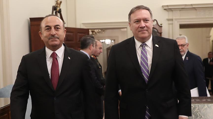Dışişleri Bakanı Çavuşoğlu ABD'li mevkidaşı Pompeo ile görüştü