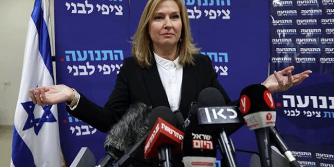 Livni, İsrail'de "Demokrasi tehlikede.... "