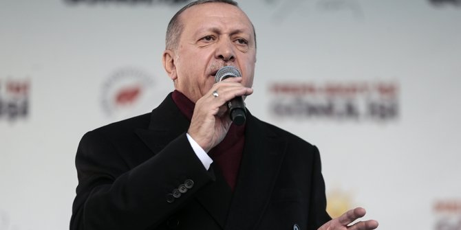 Başkan Erdoğan, "Benim milletim terör örgütü destekçilerine oy vermez"!