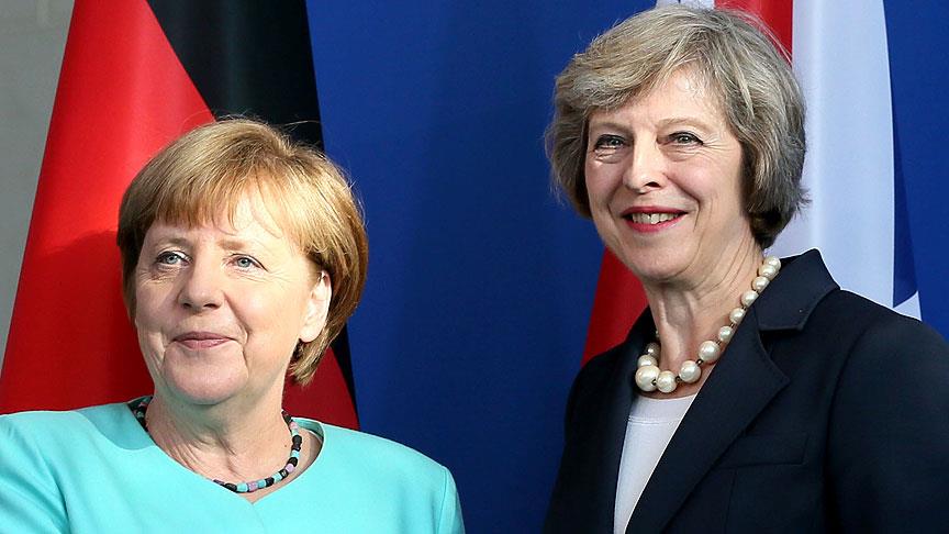 May ve Merkel telefonda İran'daki nükleer anlaşmayı görüştü