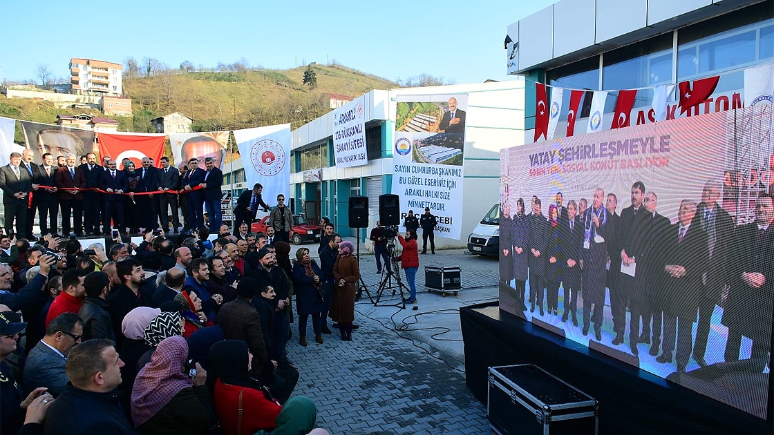 Trabzon'da 60 milyon liralık yatırım hizmete açıldı