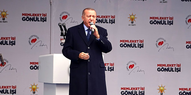 Cumhurbaşkanı Erdoğan'dan Taksim açıklaması