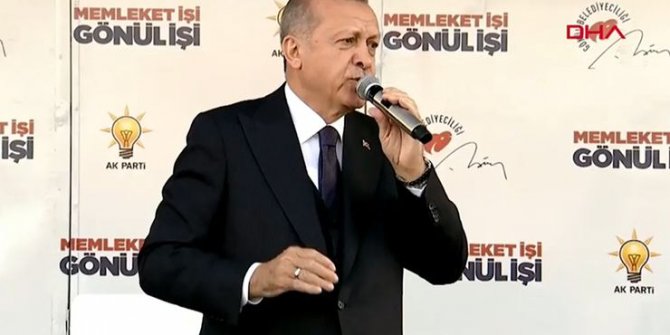 Cumhurbaşkanı Erdoğan, "Bunların derdi çukur, çöp, çamur. ..."!