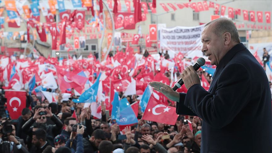 Cumhurbaşkanı Erdoğan: Terör örgütlerinin ve uzantılarının sömürü ve yağma düzenini bozduk