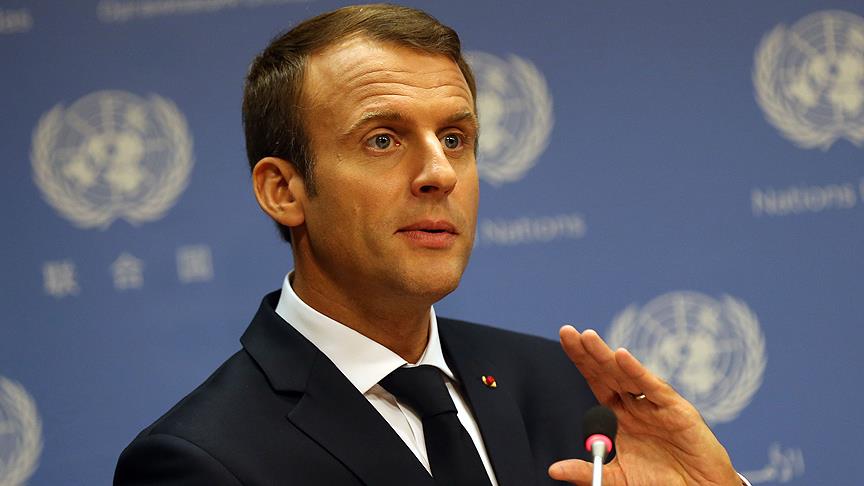 Macron: Suriye, Lübnan, Ürdün ve Türkiye'deki sığınmacı konusu çok kritik