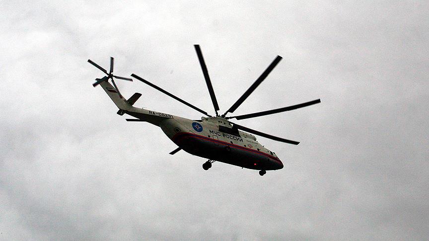 Rus helikopteri Norveç yakınlarında düştü