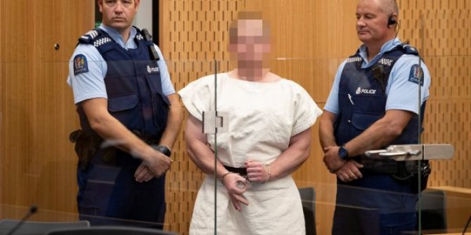 Yeni Zelanda teröristi 5 Nisan'a kadar gözaltında